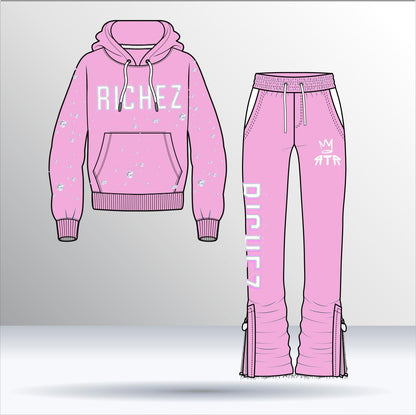 PULL-OVER HOODED JOGGER SET